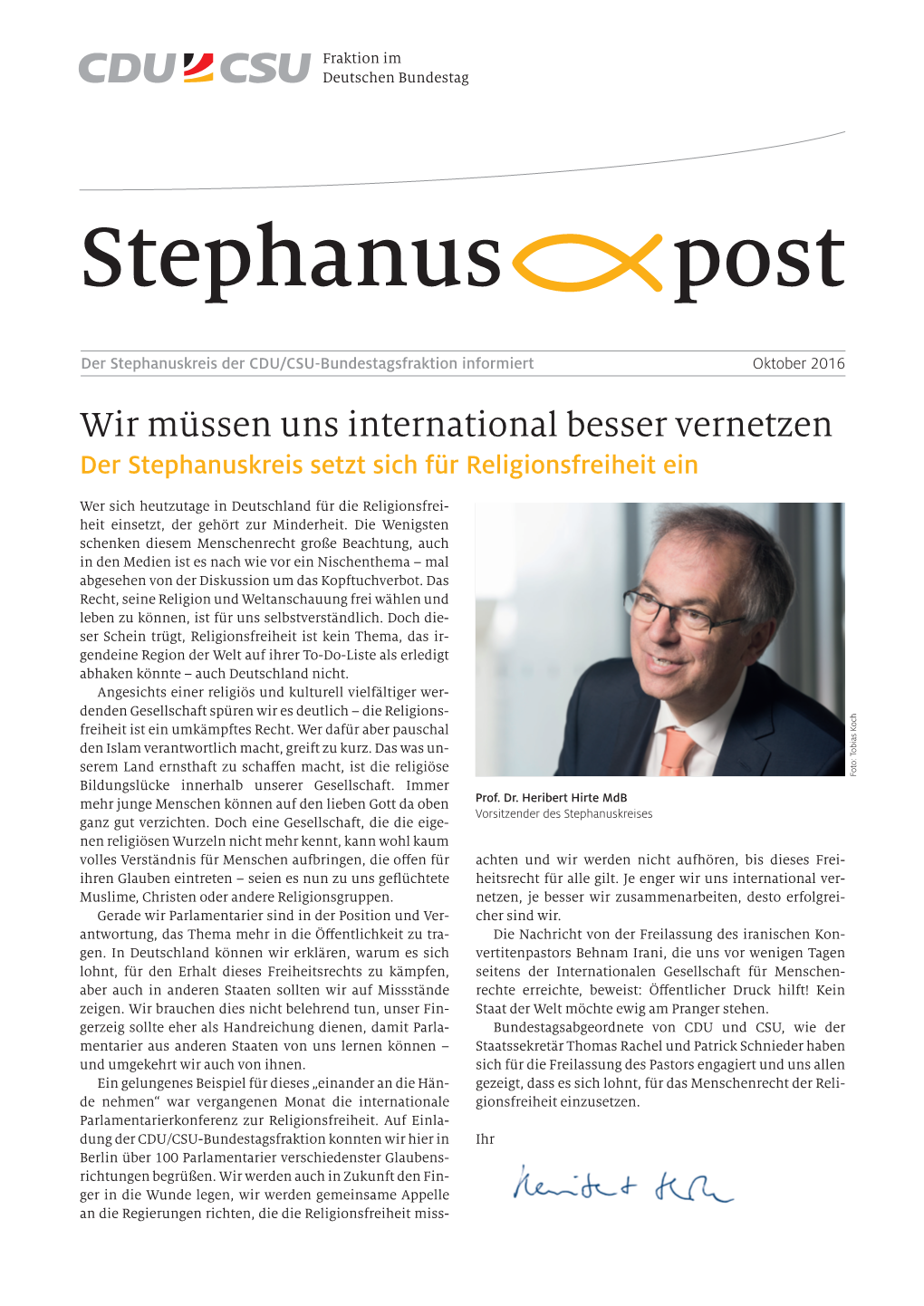 Stephanuspost Nr. 3