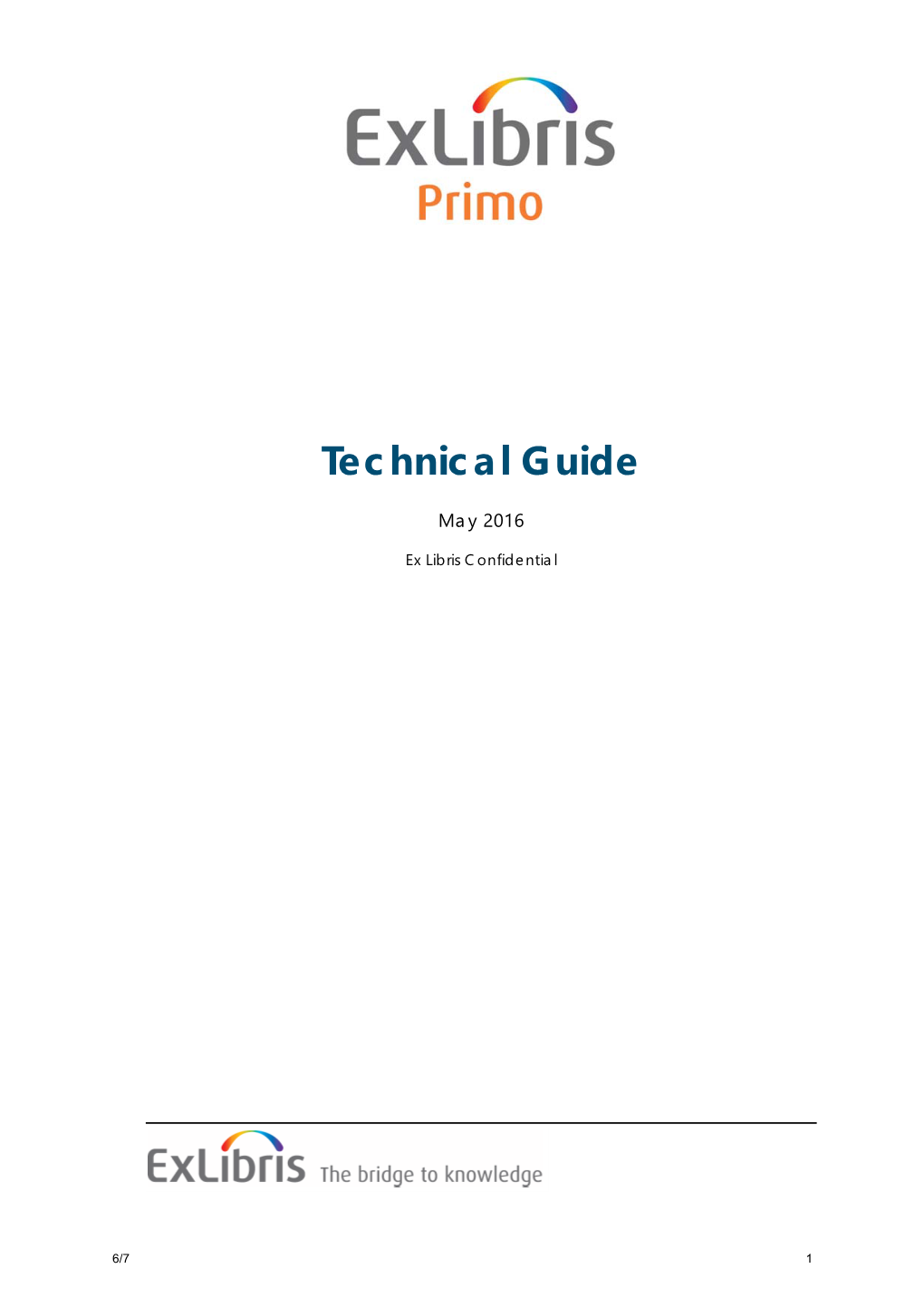 Primo Technical Guide