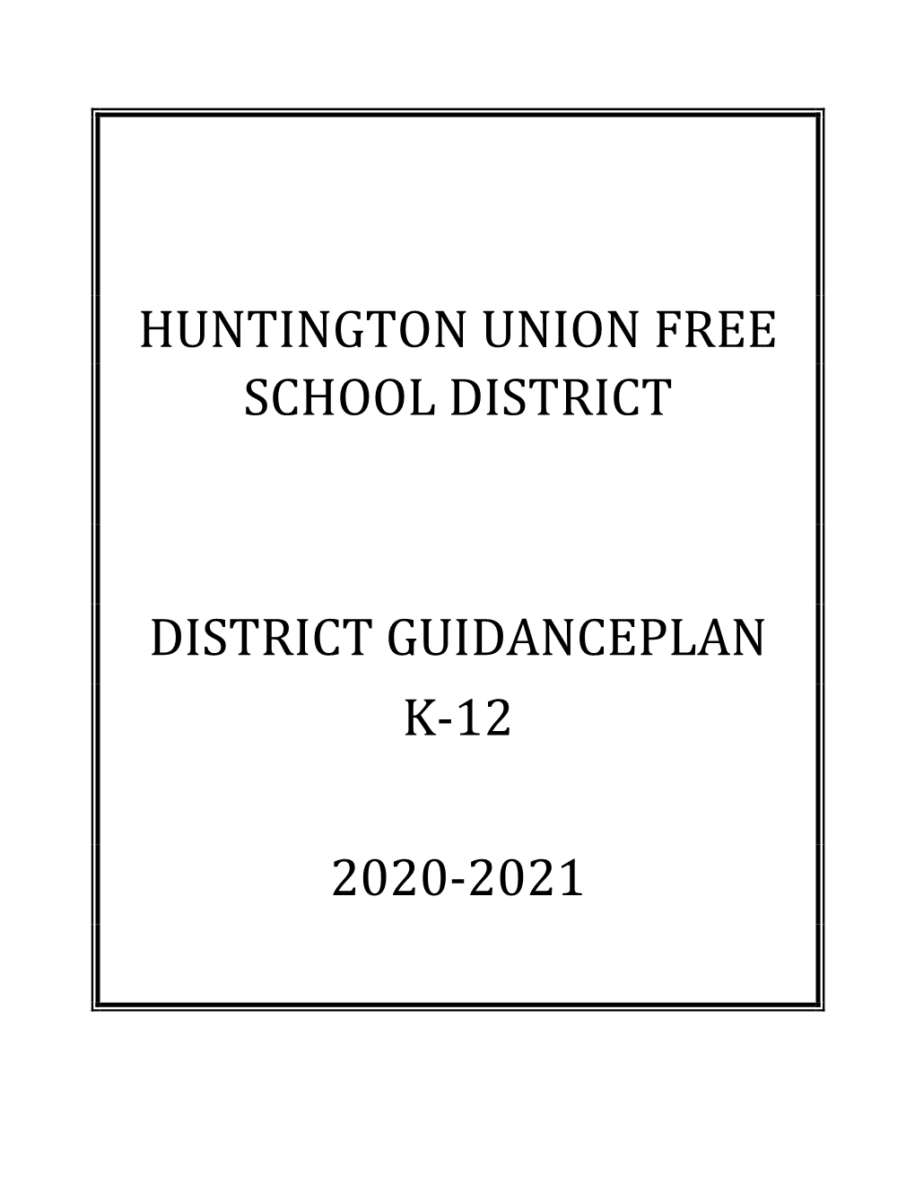 Huntington Union Free School District District