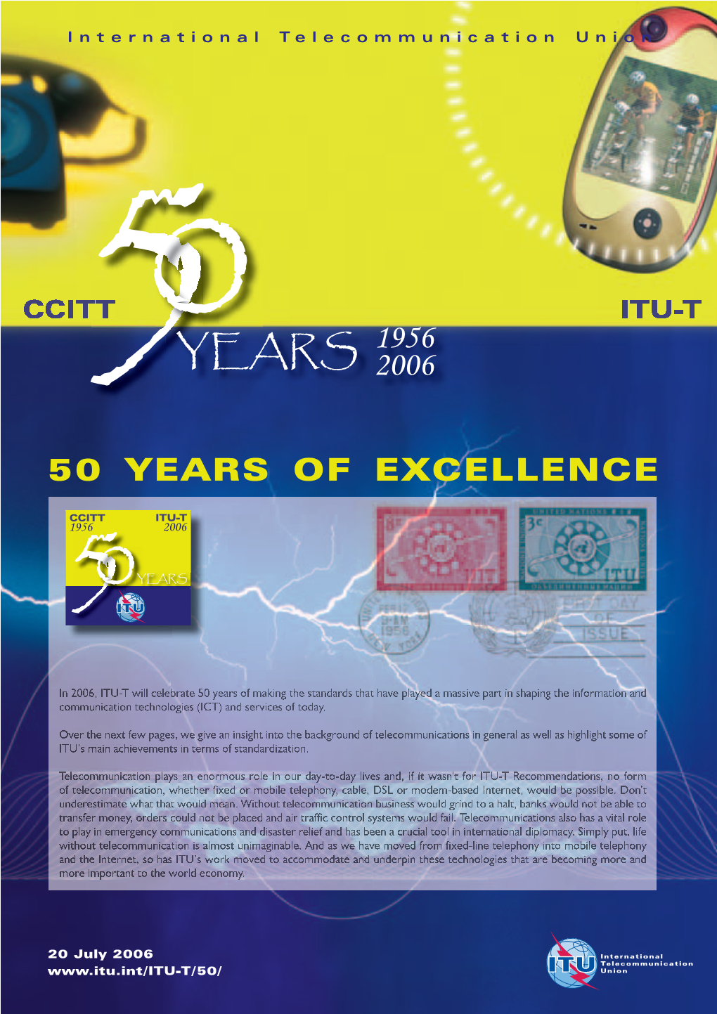 Ccitt Itu-T 1956 2006 50Years