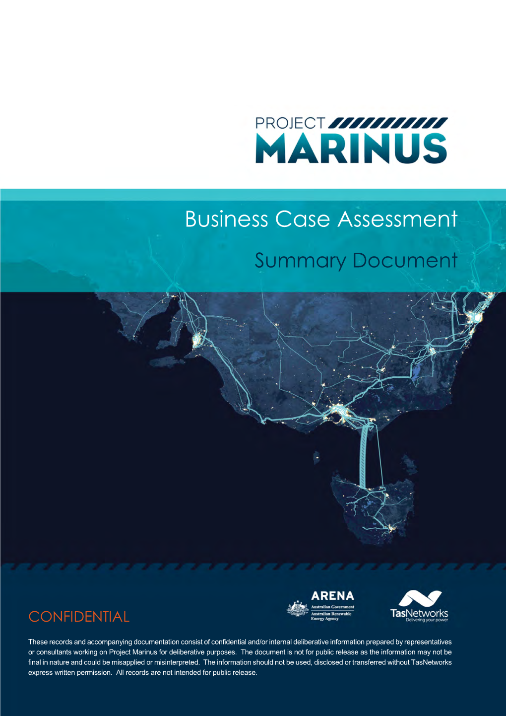 Project Marinus Business Case Assessment Summary