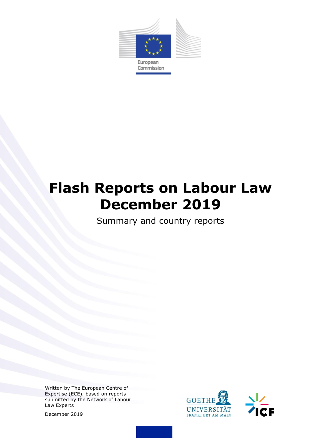 Flash Reports on Labour Law December 2019 Summary and Country Reports