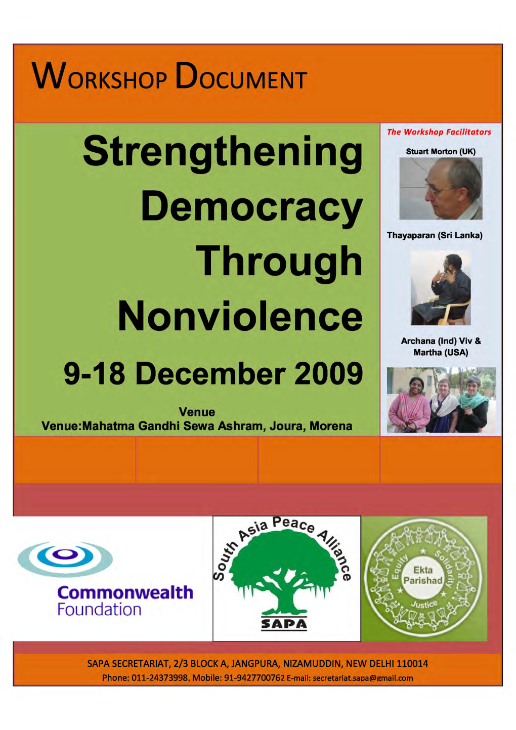 Strengthening Democracy Through Nonviolence