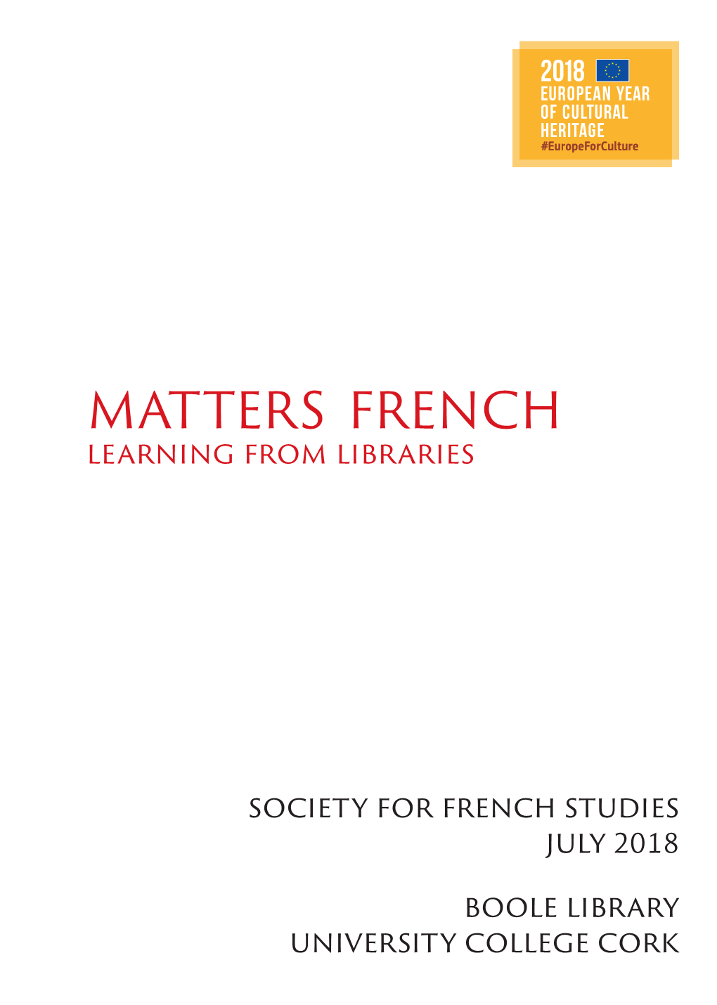 Matters French