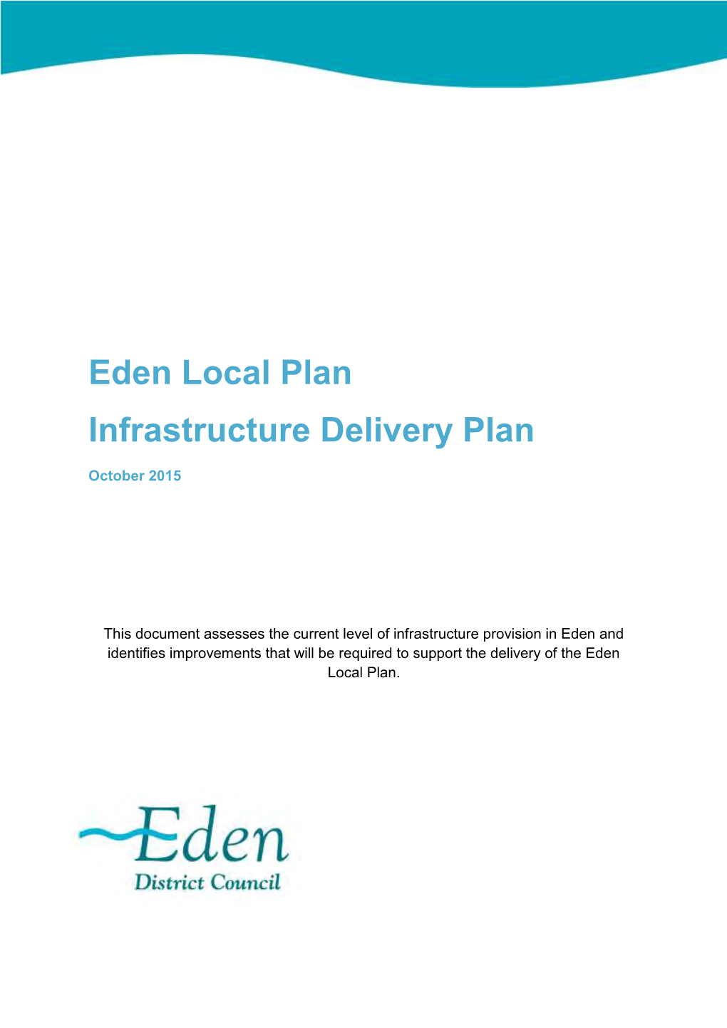 Infrastructure Delivery Plan