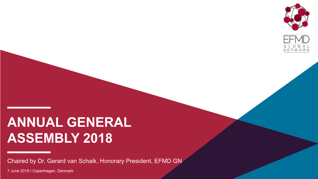 EFMD Global-AGM2018