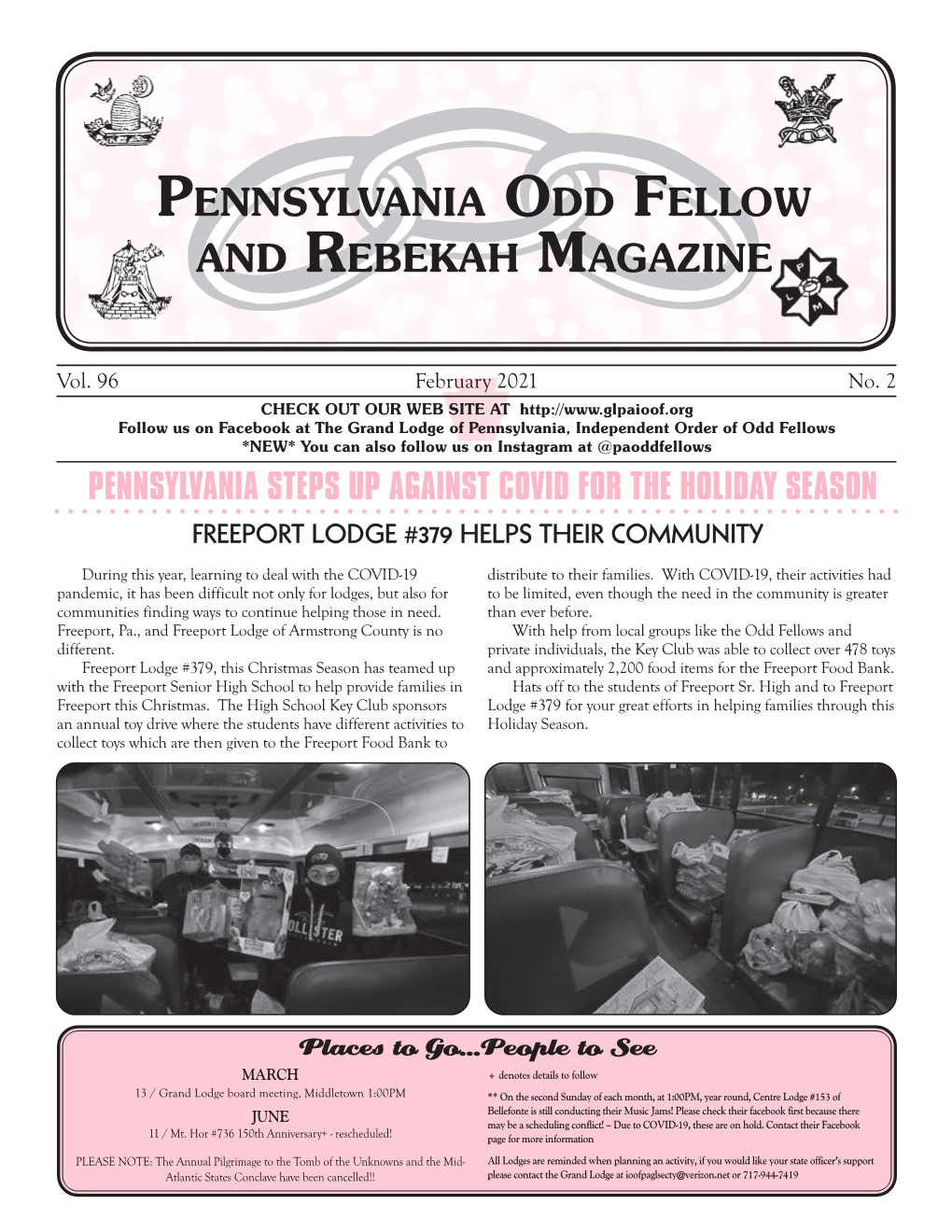 Pennsylvania Odd Fellow and Rebekah Magazine