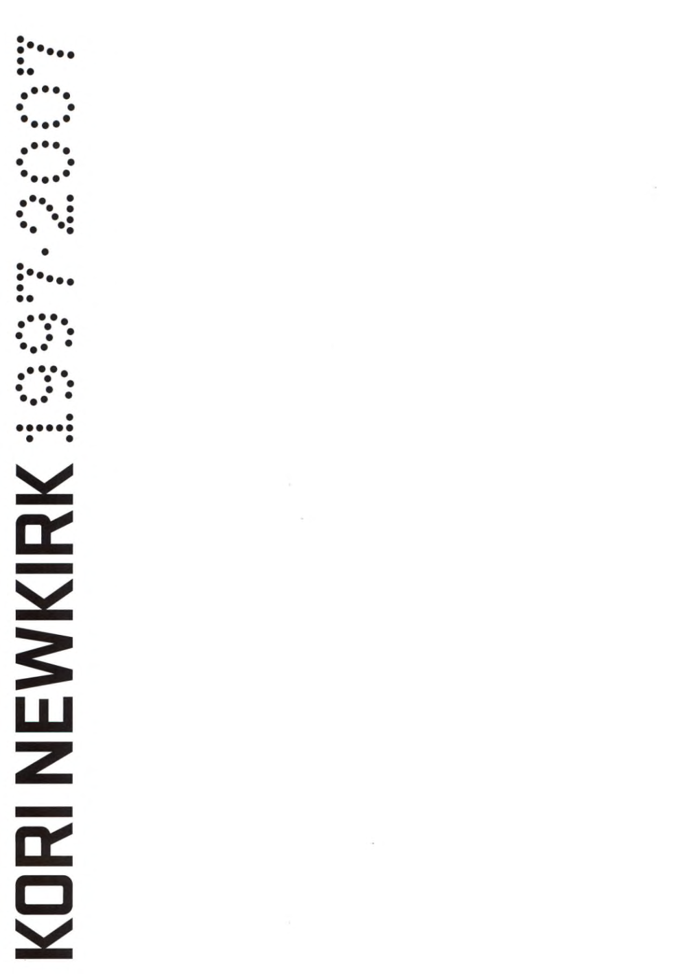 Kori Newkirk 1997-2007 Pdf