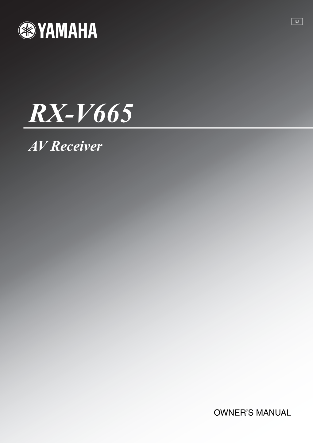 RX-V665 AV Receiver