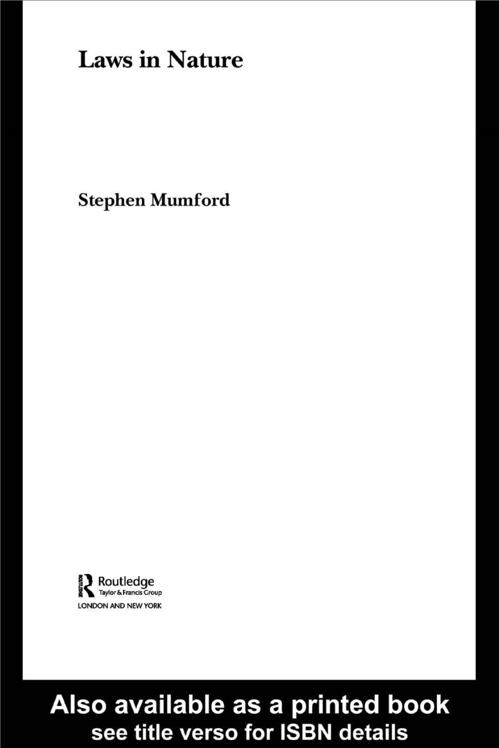 Ebook-Mumford-Laws-In-Nature.Pdf