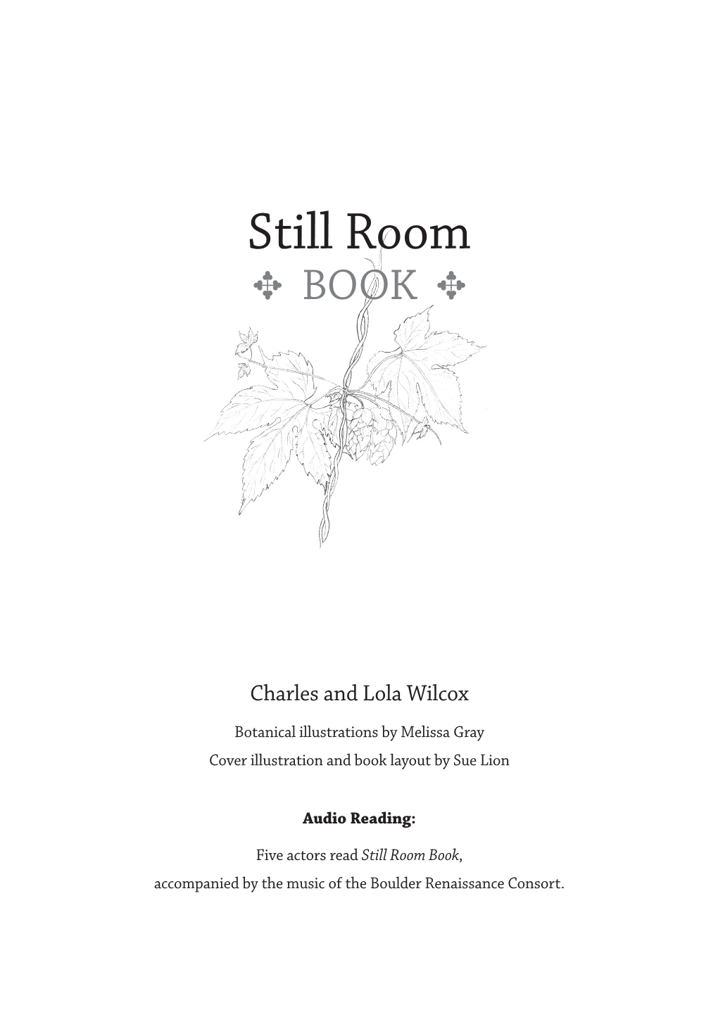 Still Room BOOK