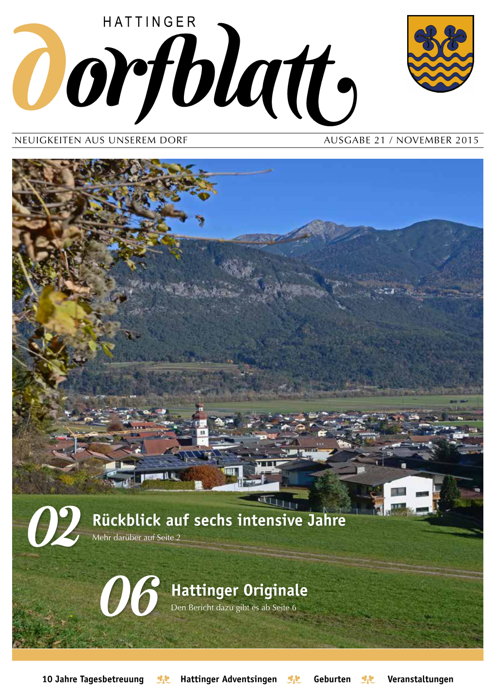 Ausgabe 21 / November 2015