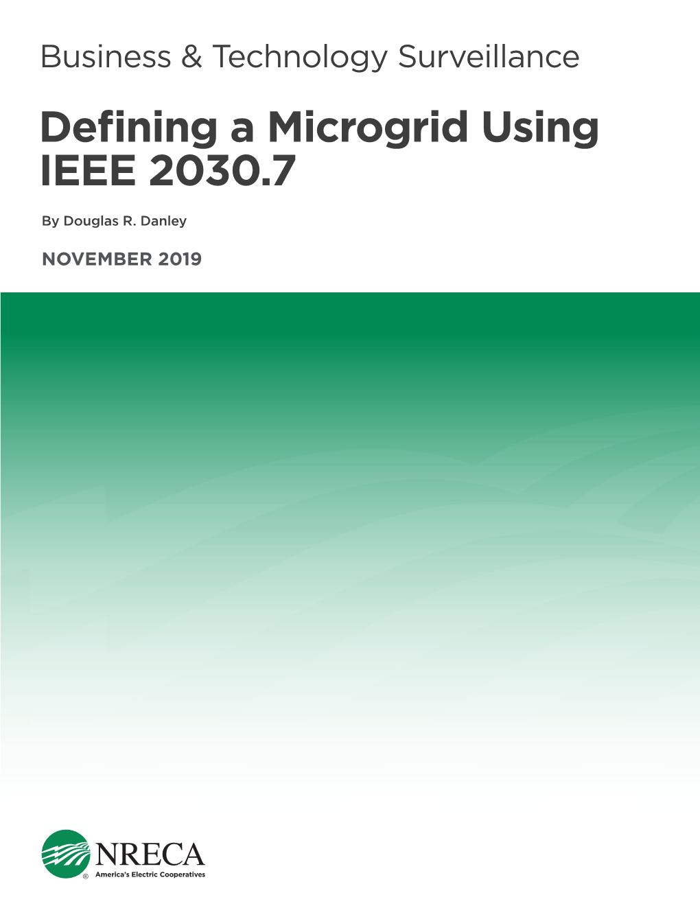 Defining a Microgrid Using IEEE 2030.7