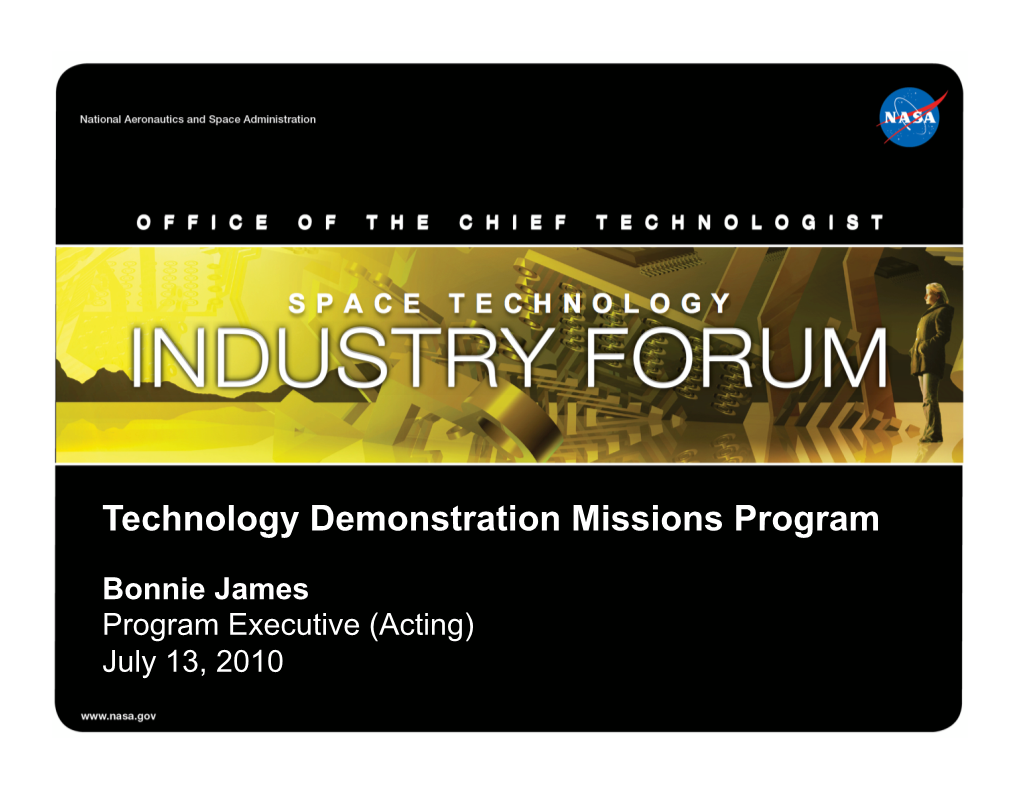 Technology Demonstration Missions Program