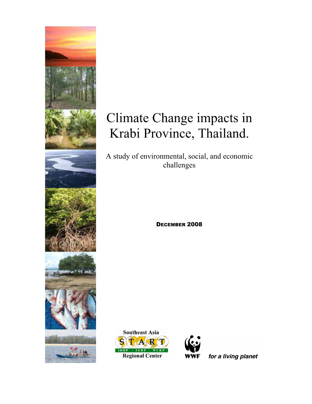 Climate Change Impacts in Krabi Province, Thailand