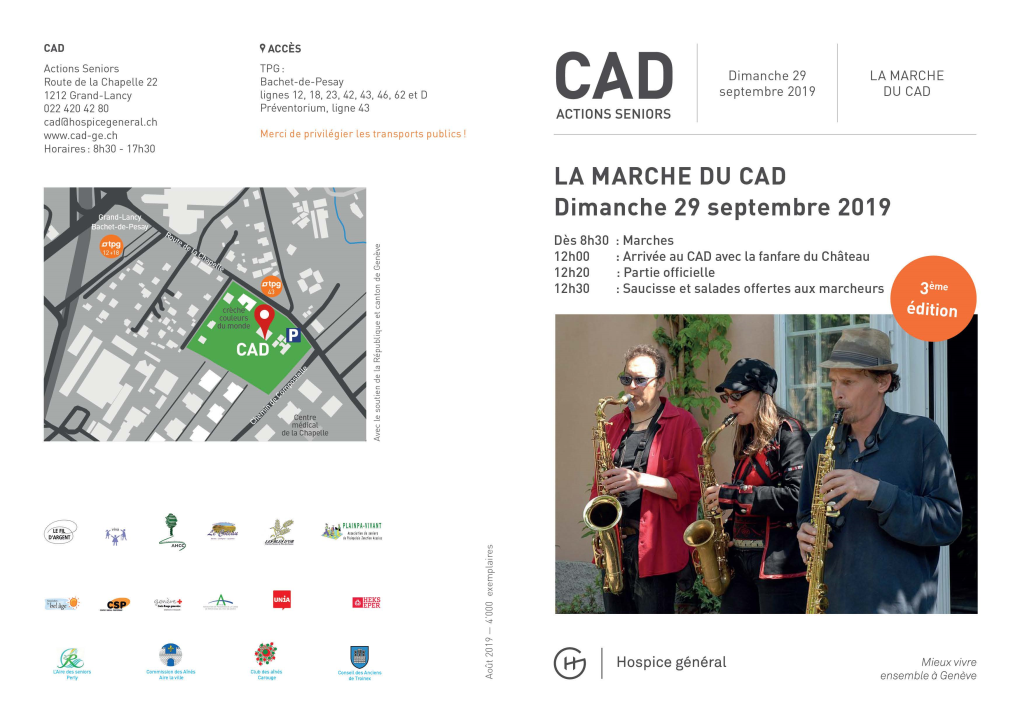 LA MARCHE DU CAD Dimanche 29 Septembre 2019