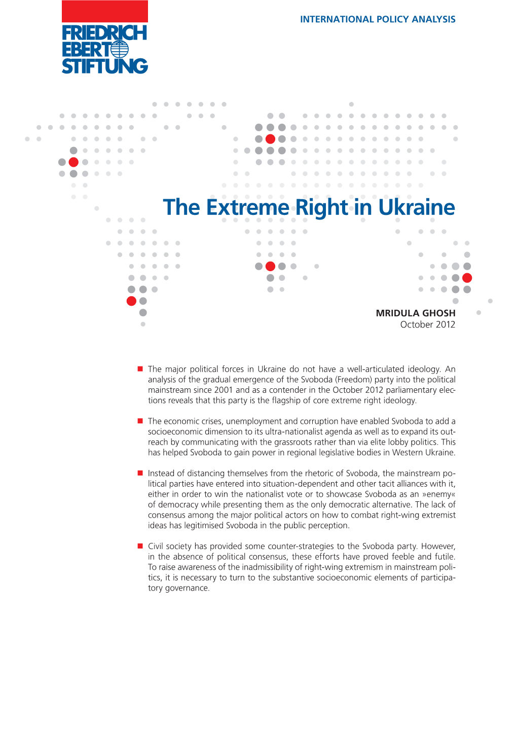 The Extreme Right in Ukraine