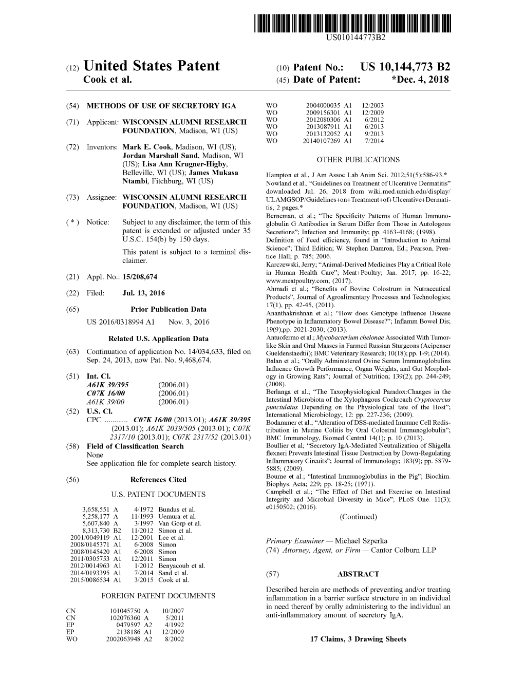 View Continuation Patent in PDF Format