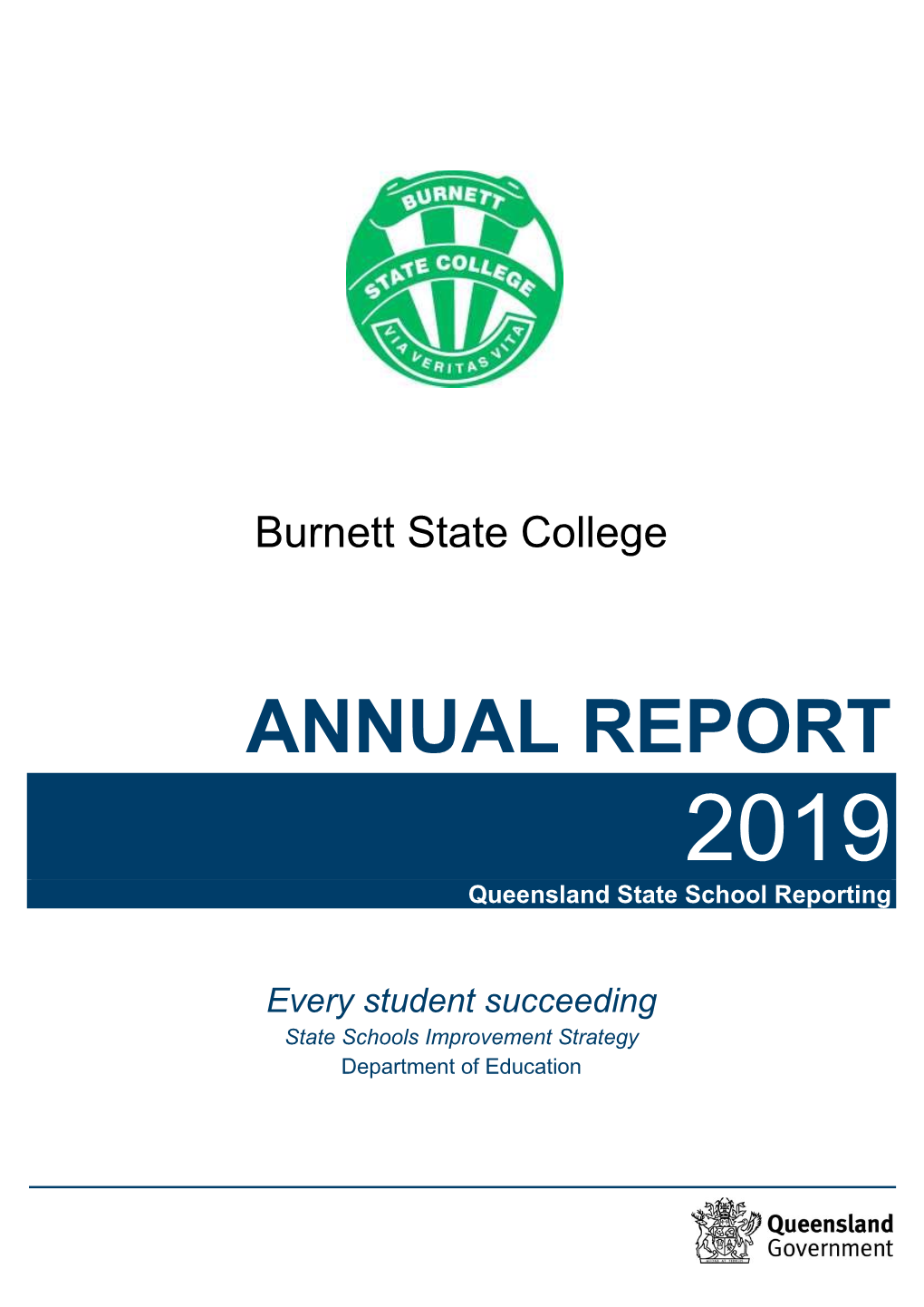 ANNUAL REPORT 2019 Queensland State School Reporting