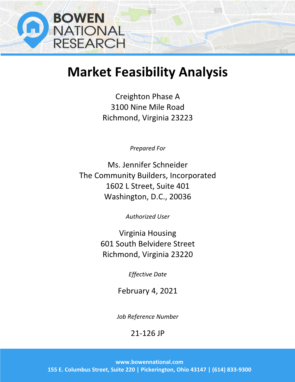 Creighton Phase a 3100 Nine Mile Road Richmond, Virginia 23223