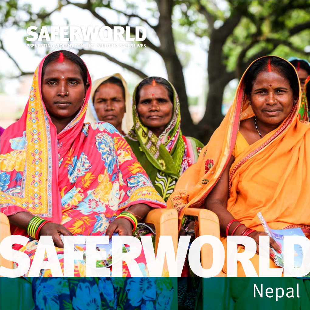 Saferworld in Nepal