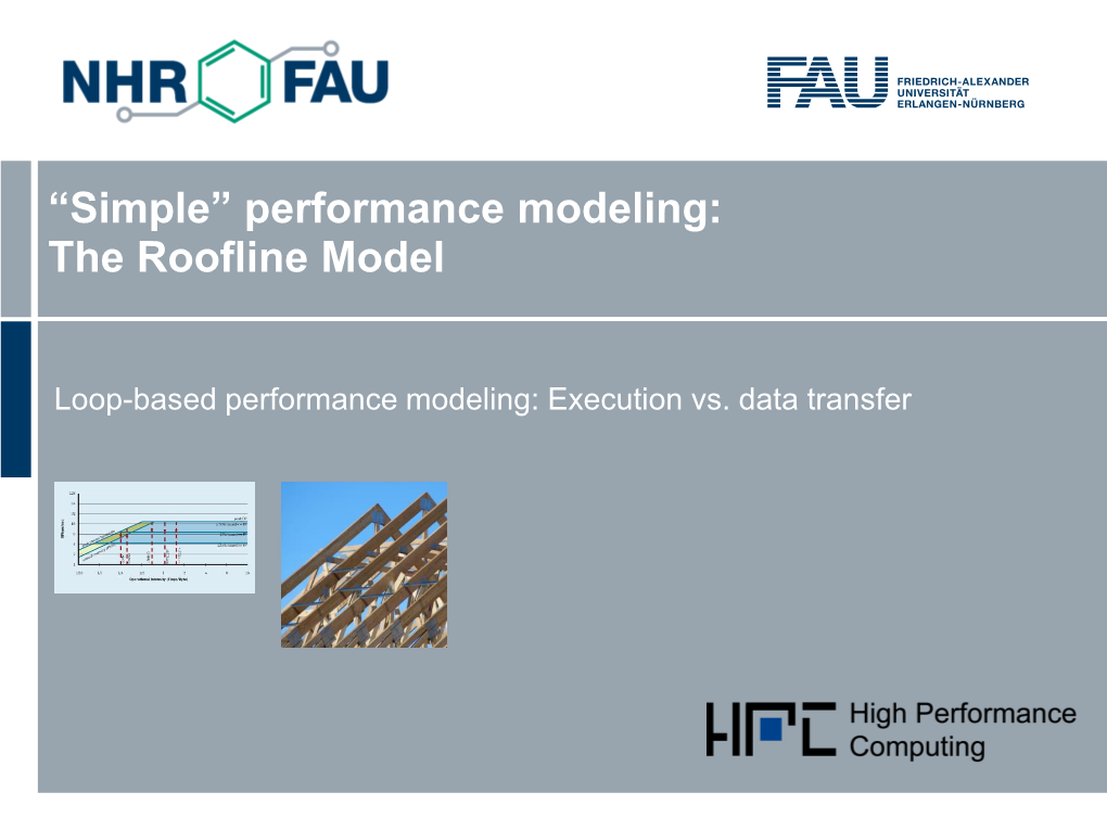 The Roofline Model