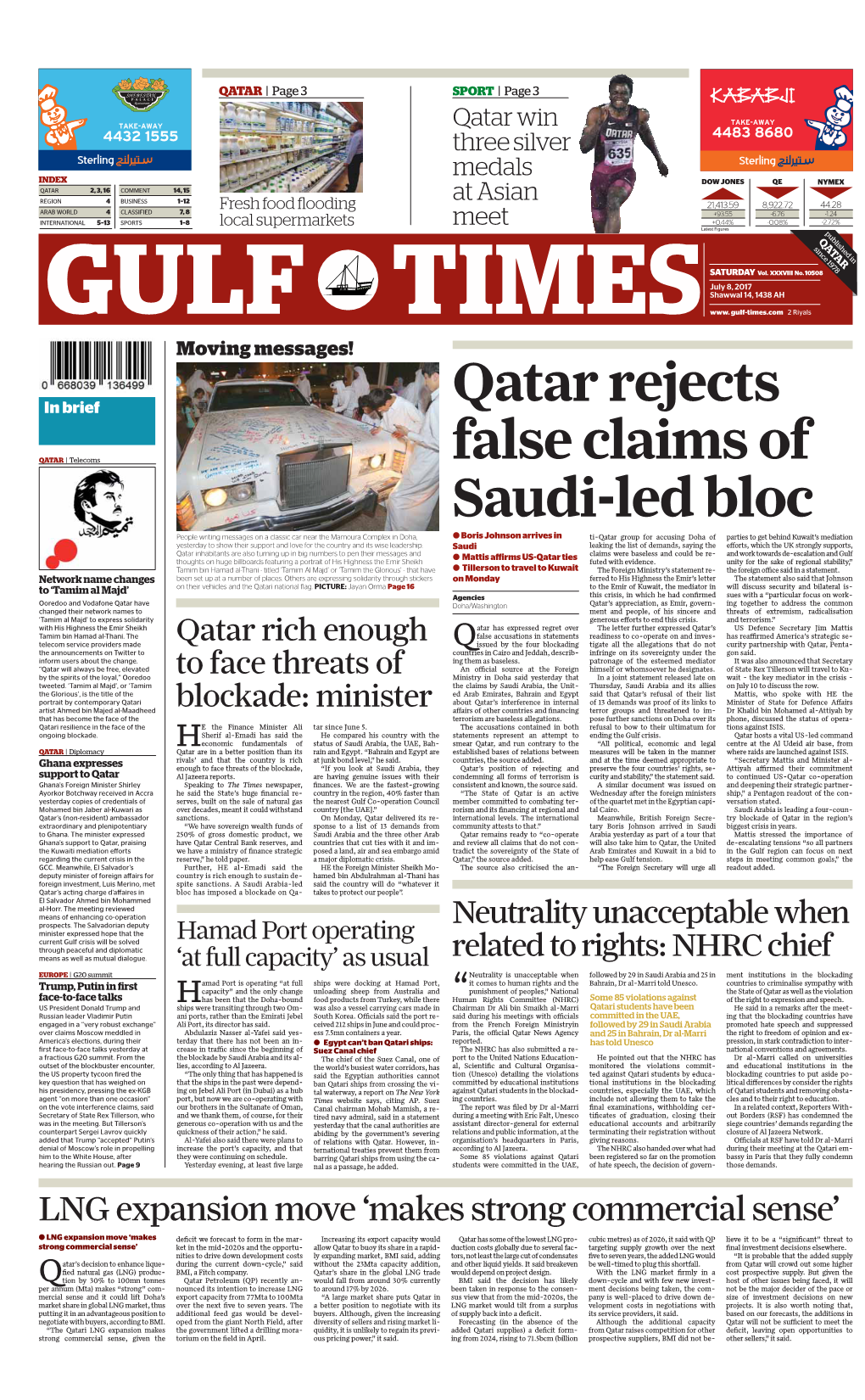 Qatar Rejects False Claims of Saudi-Led Bloc