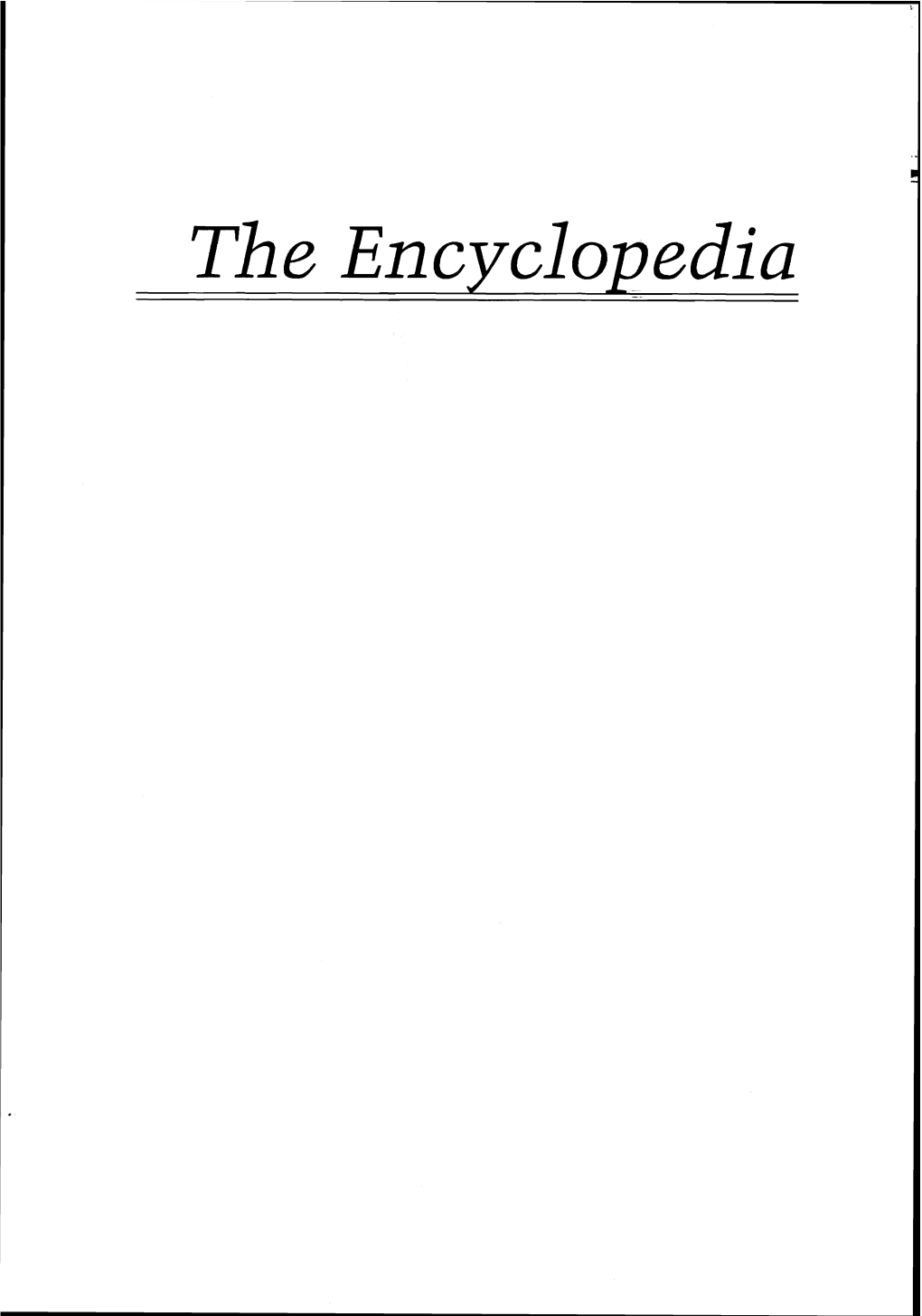 The Encyclopedia