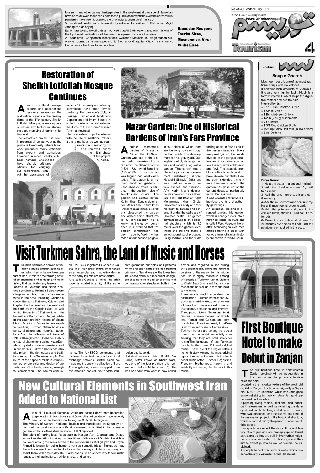 Visit Turkmen Sahra, the Land of Music and Horses
