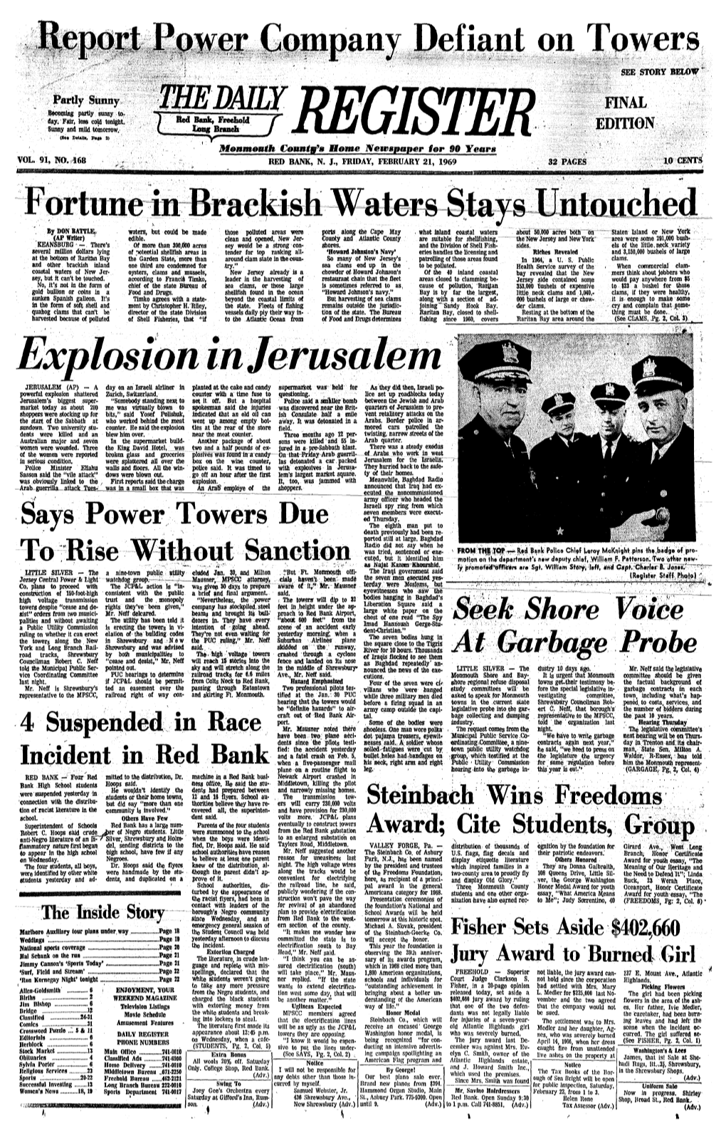 Explosion in Jerusalem