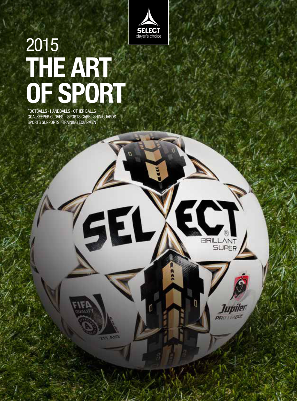 The Art of Sport Footballs · Handballs · Other Balls Goalkeeper Gloves · Sports Care · Shin Guards Sports Supports · Training Equipment Contents