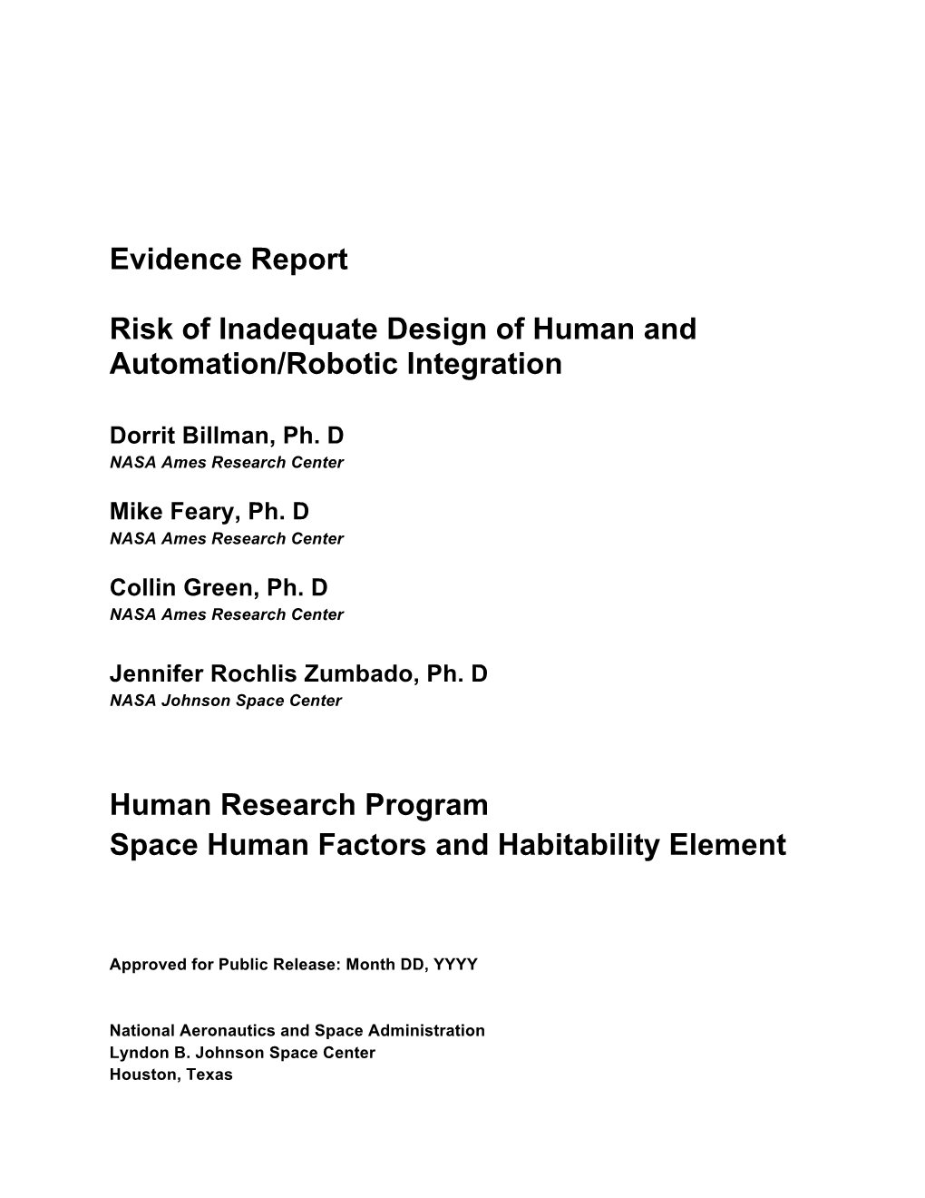 SHFE HARI Evidence Chapter FINAL