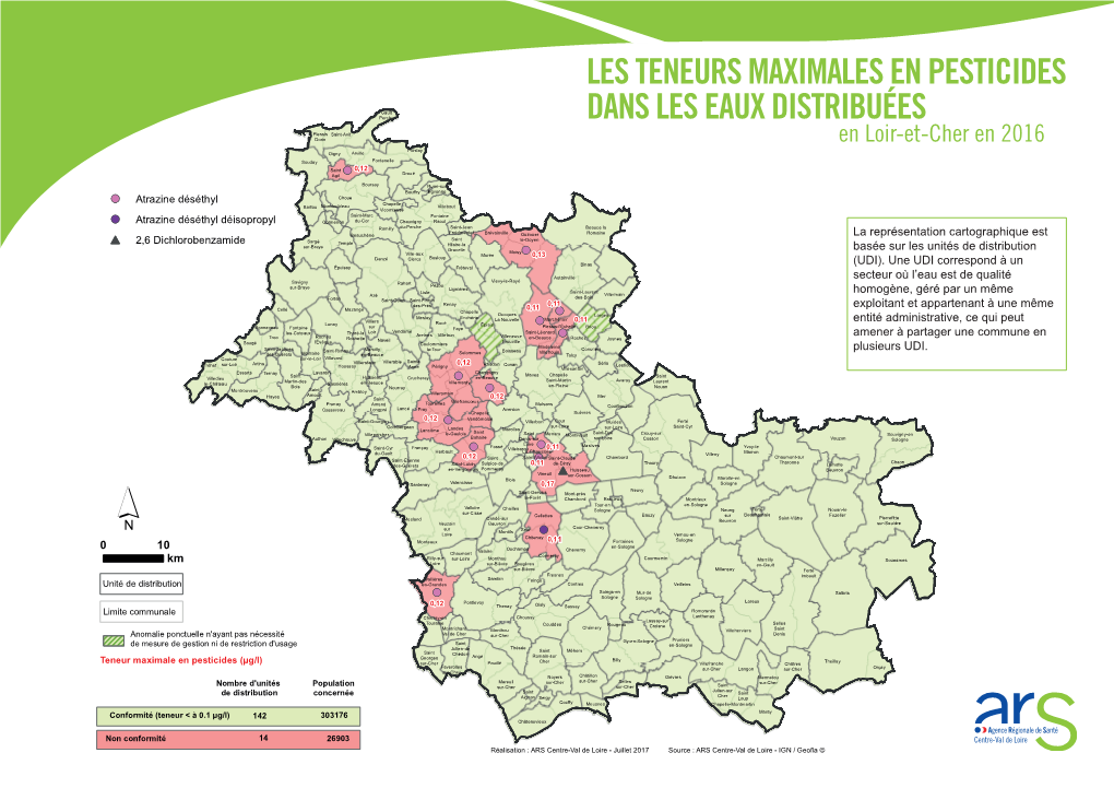 Les Teneurs Maximales En Pesticides Dans Les Eaux