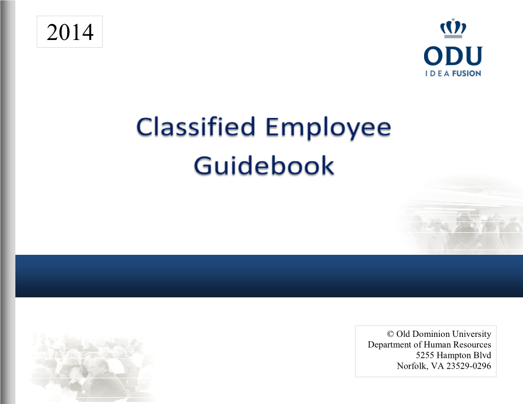 Classified Employee Handbook