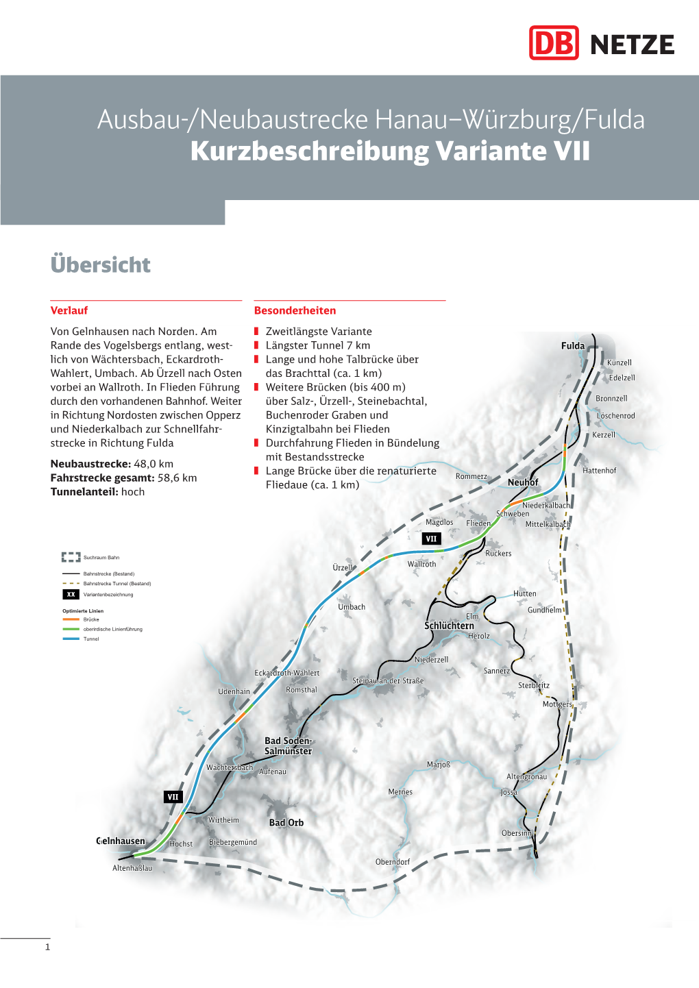 Variante VII Von Gelnhausen Nach Norden