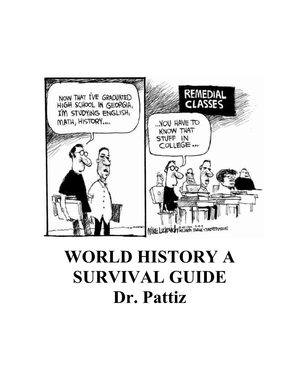 World History A: the Development of Civilization