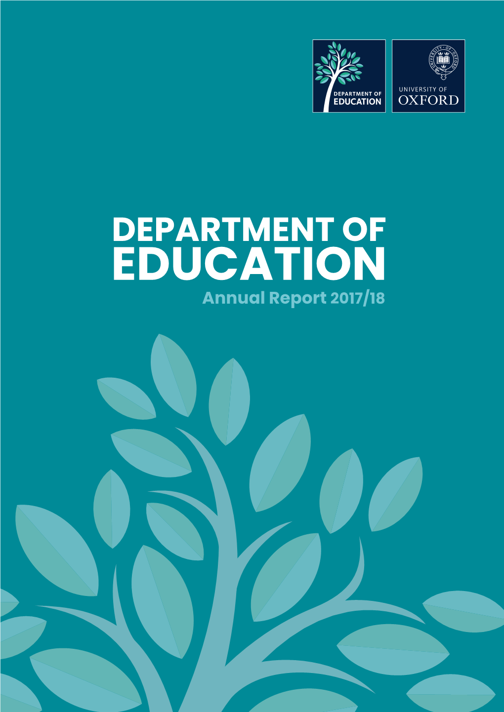 Annual Report 2017/18 2 Department of Education Annual Report 2017/18 3