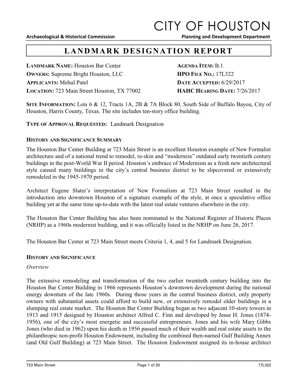 Development Plat Submittal Requirements