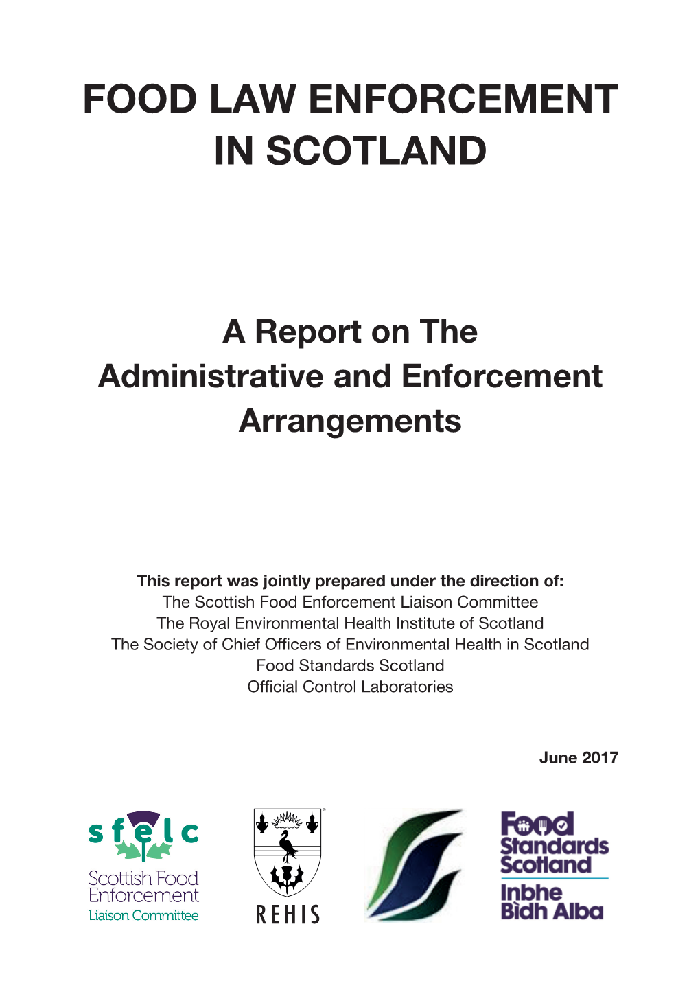 Food Law Enforcement in Scotland