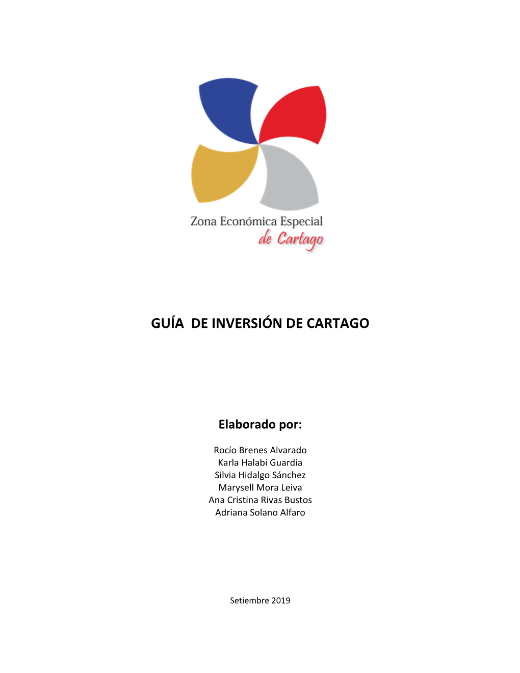 GUÍA DE INVERSIÓN DE CARTAGO Final (Setiembre 2019)