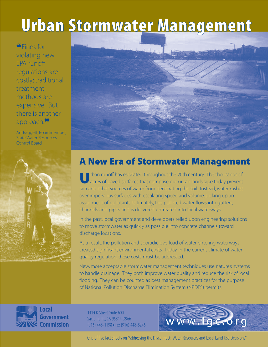 Urban Stormwater Management