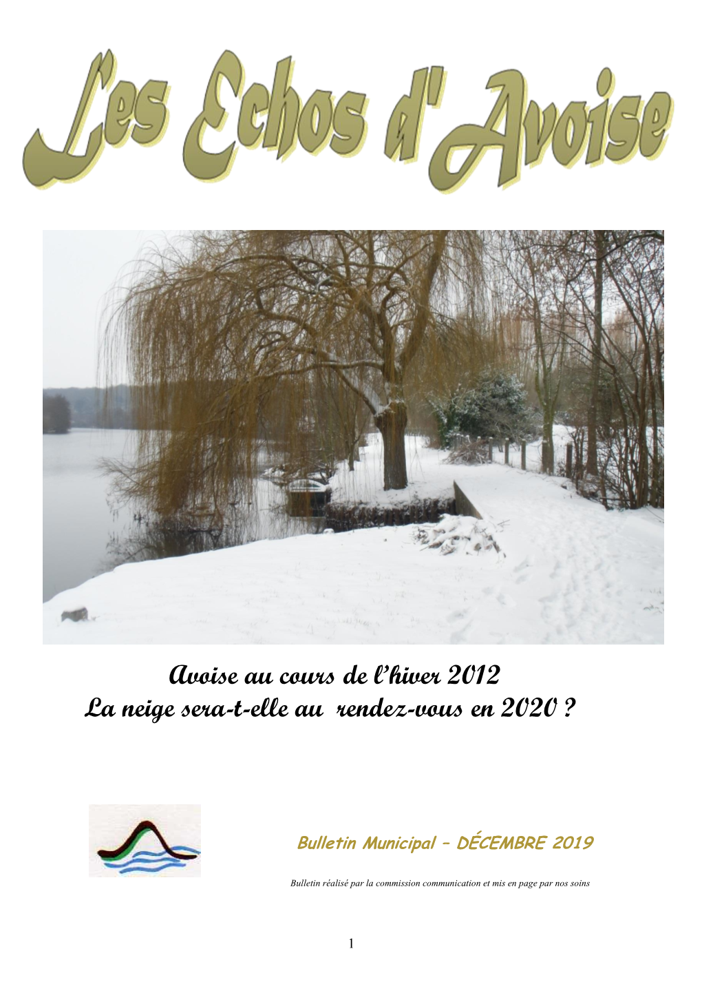 Bulletin Communal Décembre 2019