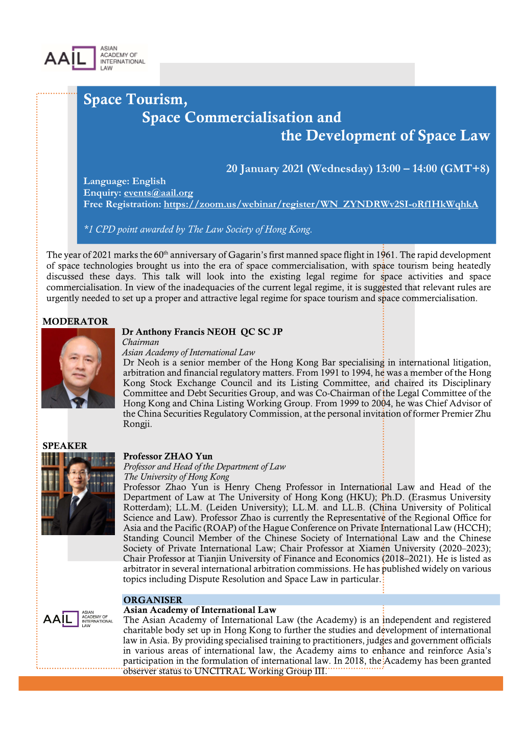 Space Tourism, Space Commercialisation and the Development of Space Law