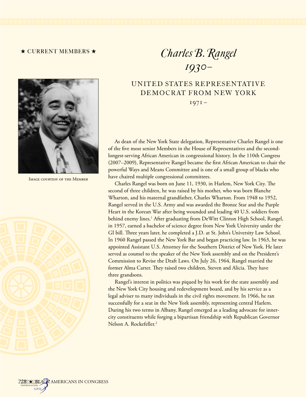 H.Doc. 108-224 Black Americans in Congress 1870-2007