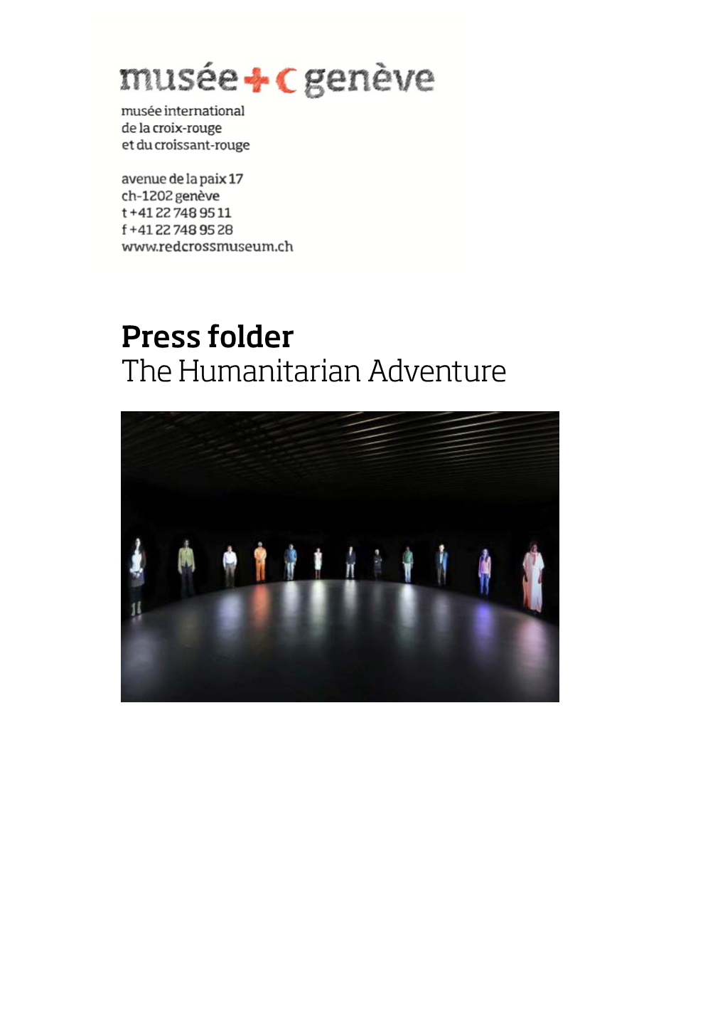 Press Folder the Humanitarian Adventure