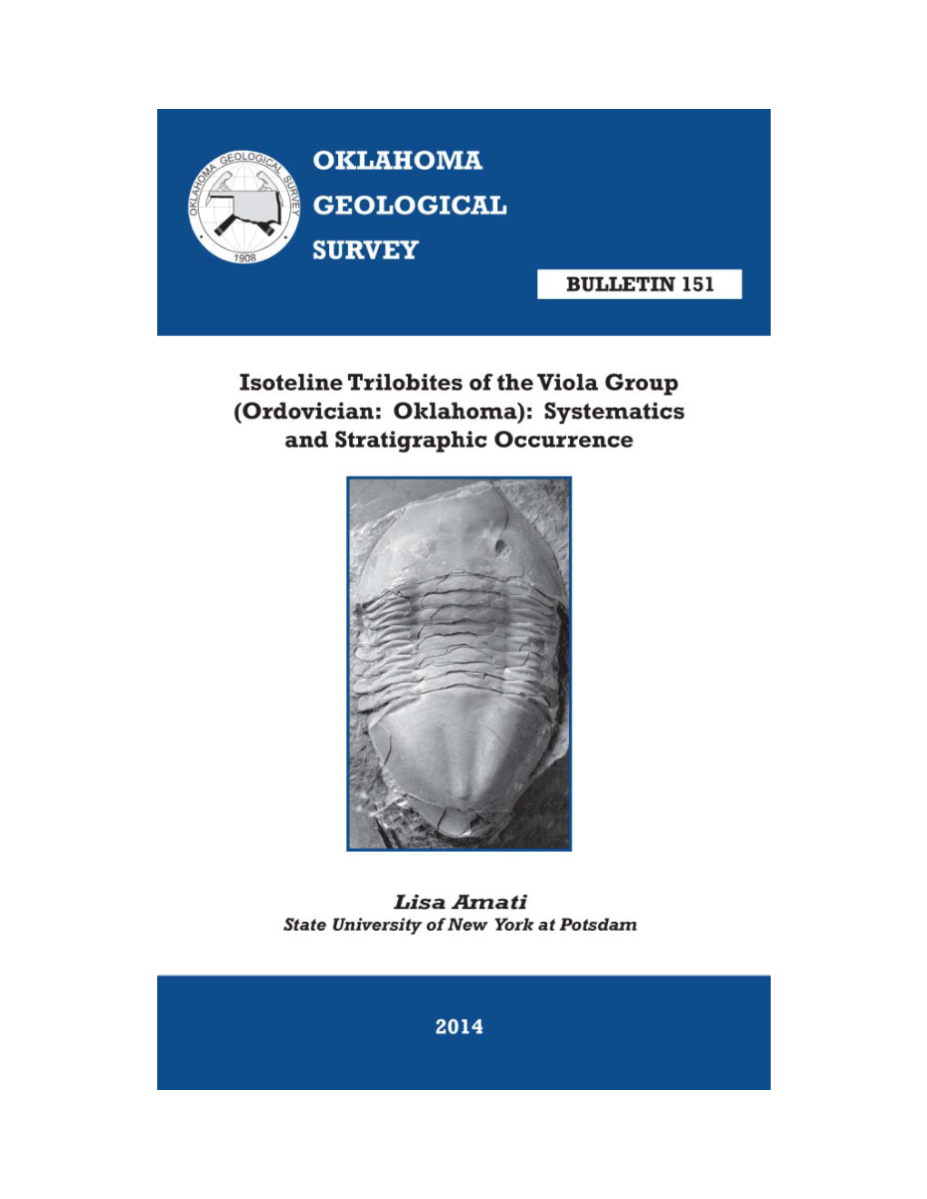 FINAL WEB Amati Trilobite Bulletin 151.Indd