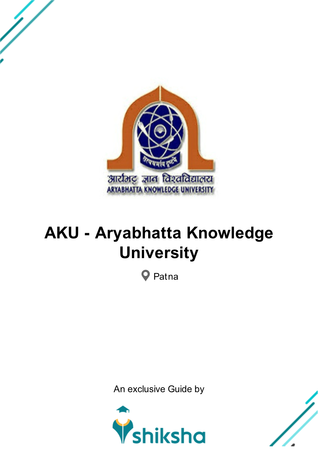 AKU - Aryabhatta Knowledge University