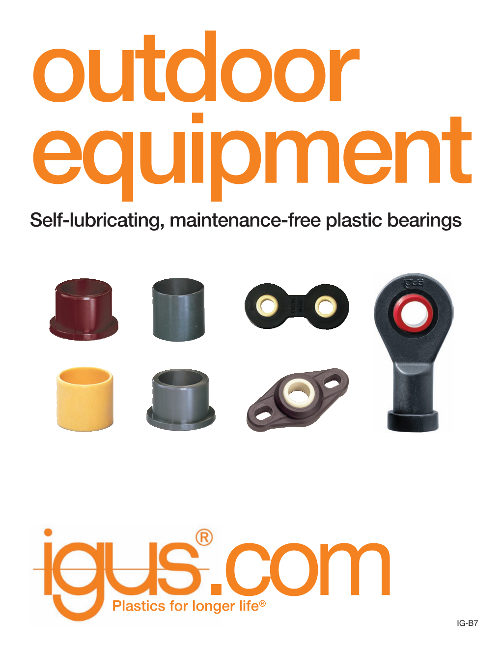 Self-Lubricating, Maintenance-Free Plastic Bearings