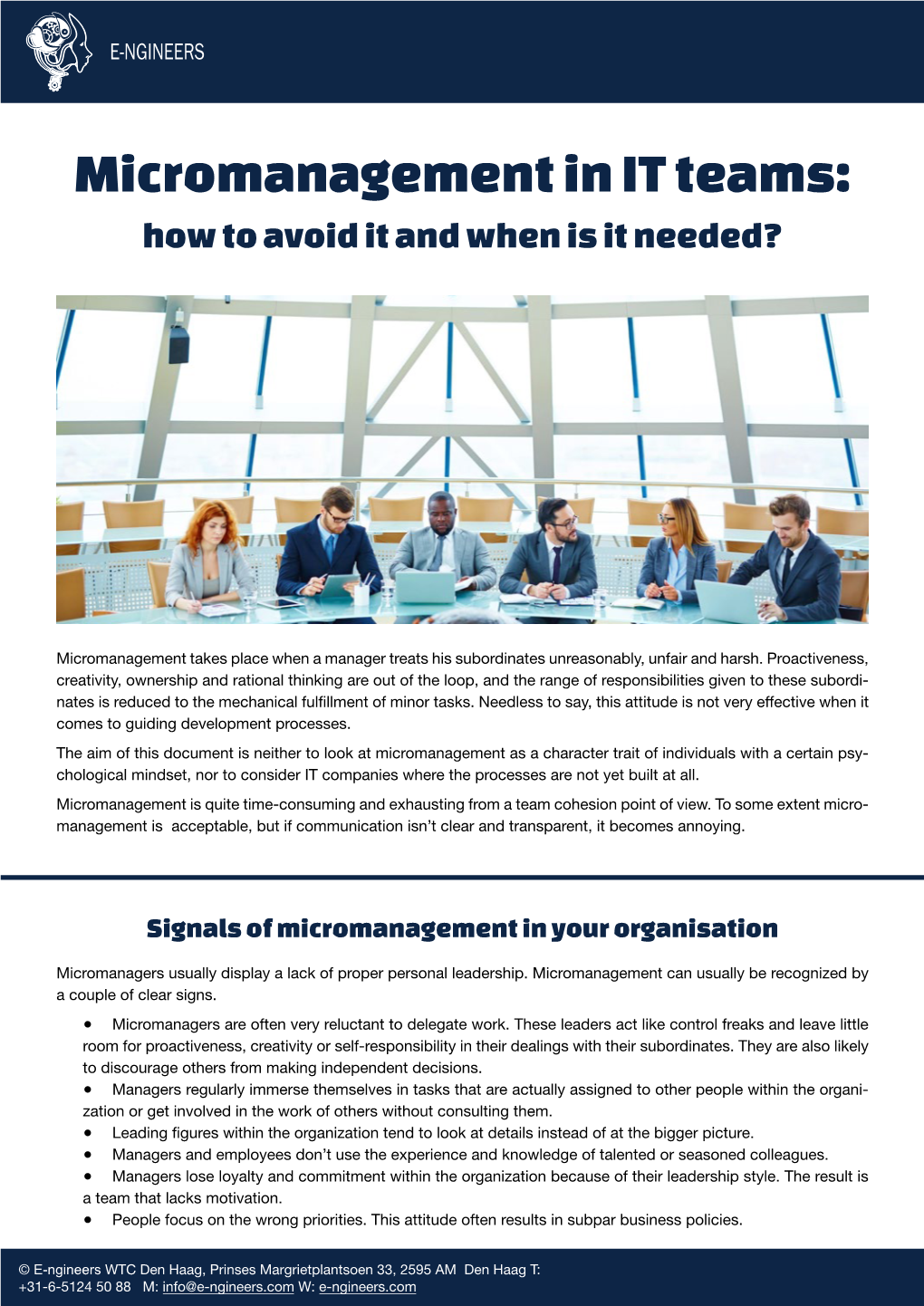 Micromanagement in IT Teams: How to Avoid It and When Is It Needed?