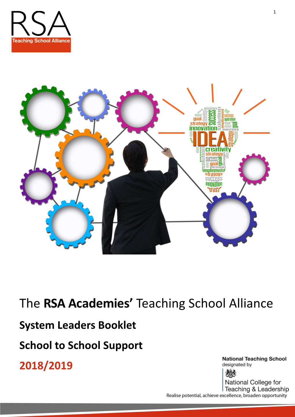 The RSA Academies' Teaching School Alliance